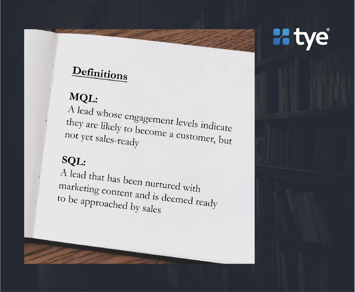 lead-scoring-model-1 definition of MQL and SQL for a lead scoring model